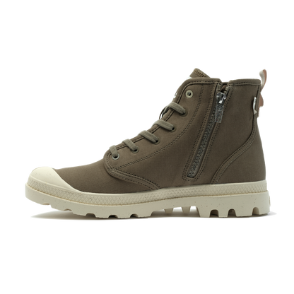 PAMPA HI ZIP ORGANIC 休閒靴 墨綠