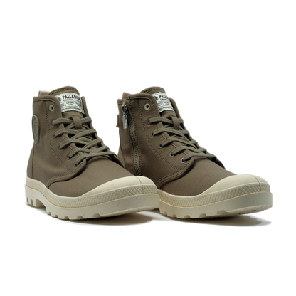 PAMPA HI ZIP ORGANIC 休閒靴 墨綠
