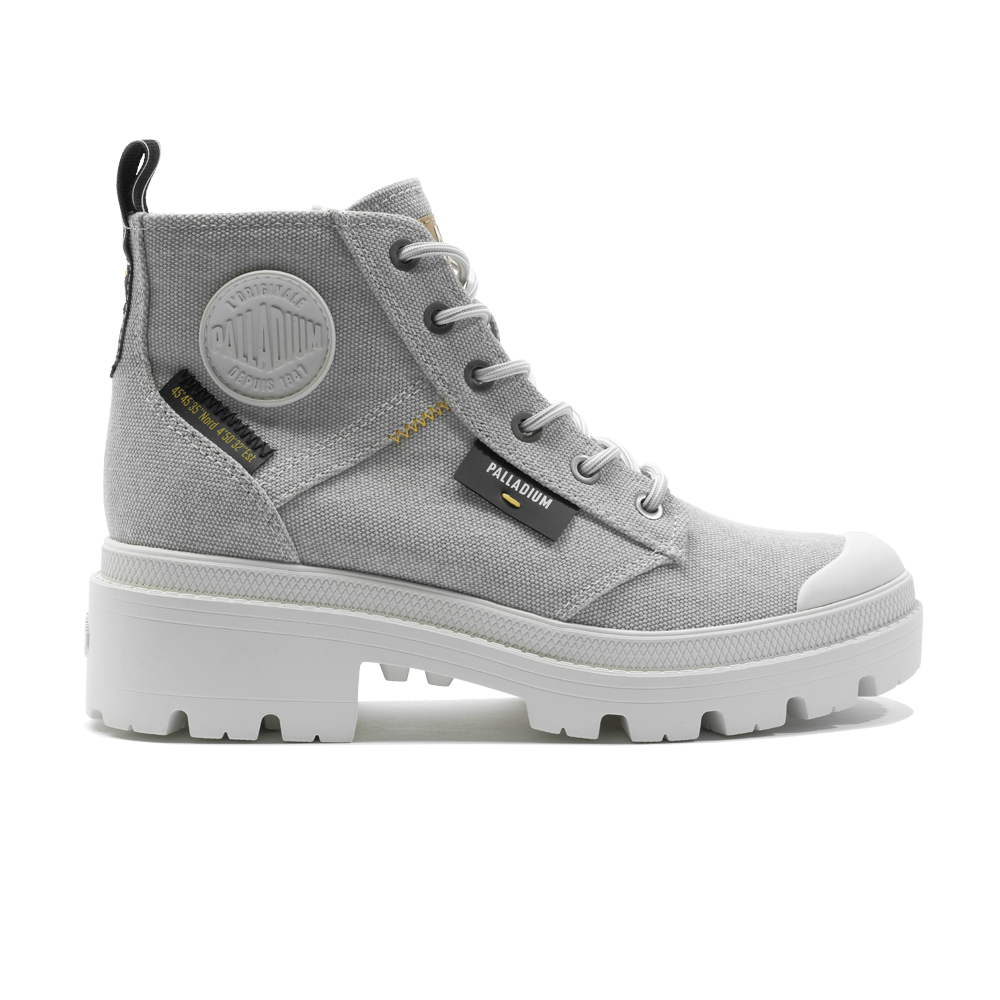 PALLABASE WASHED 女士 休閒靴 石灰