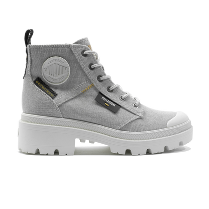 PALLABASE WASHED 女士 休閒靴 石灰