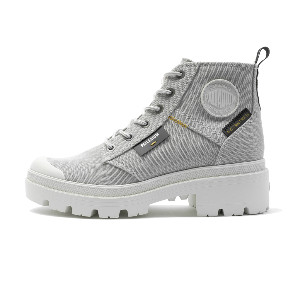 PALLABASE WASHED 女士 休閒靴 石灰