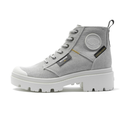 PALLABASE WASHED 女士 休閒靴 石灰