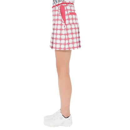 女士 格紋短裙