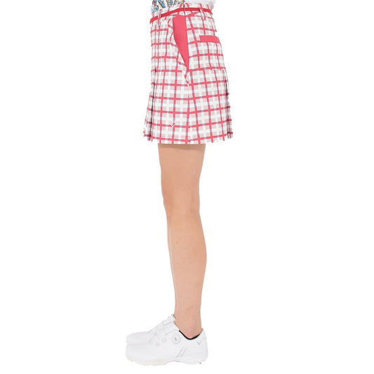 女士 格紋短裙