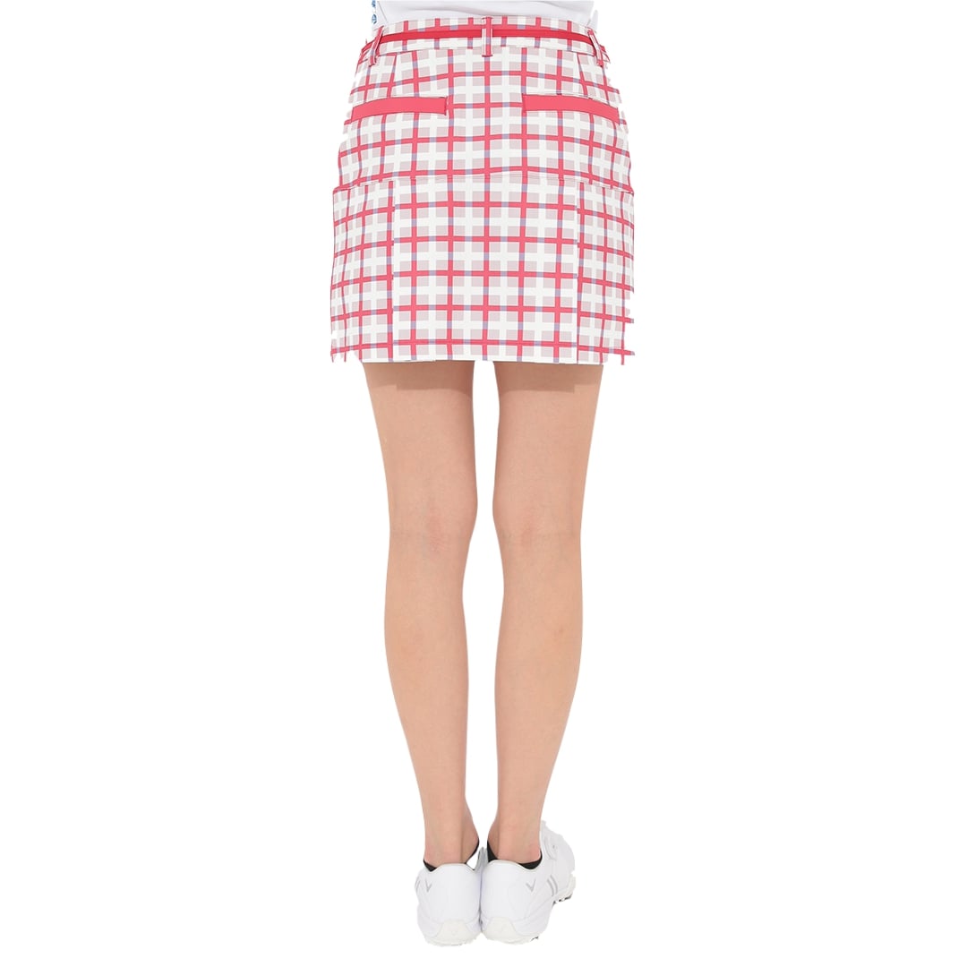 女士 格紋短裙