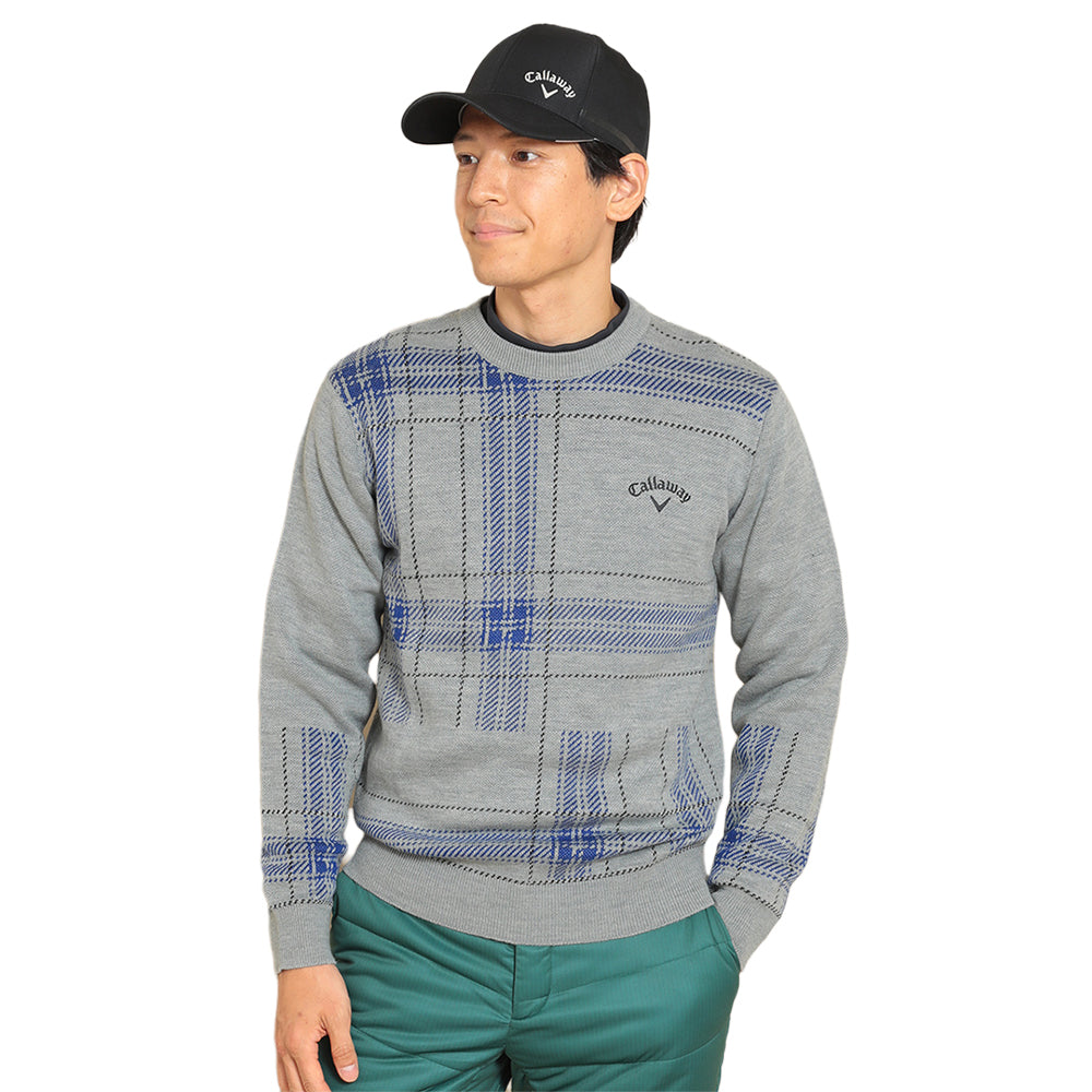 男士 圓領針織衫