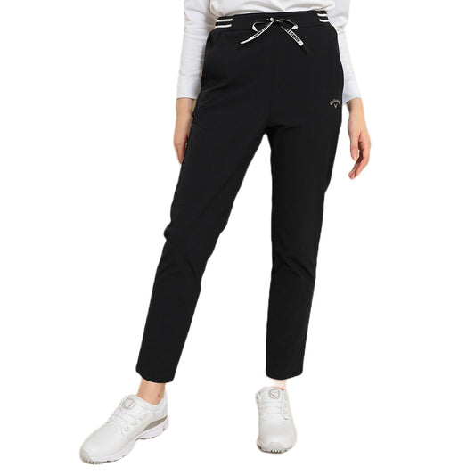 女士 抽繩九分褲