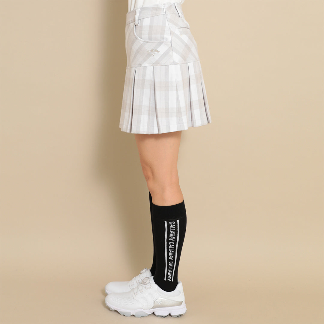 女士 8WAY超彈性格紋短裙