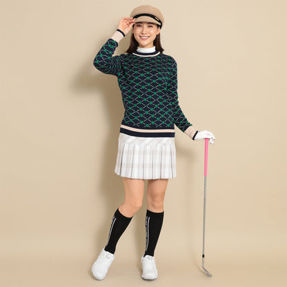 女士 8WAY超彈性格紋短裙