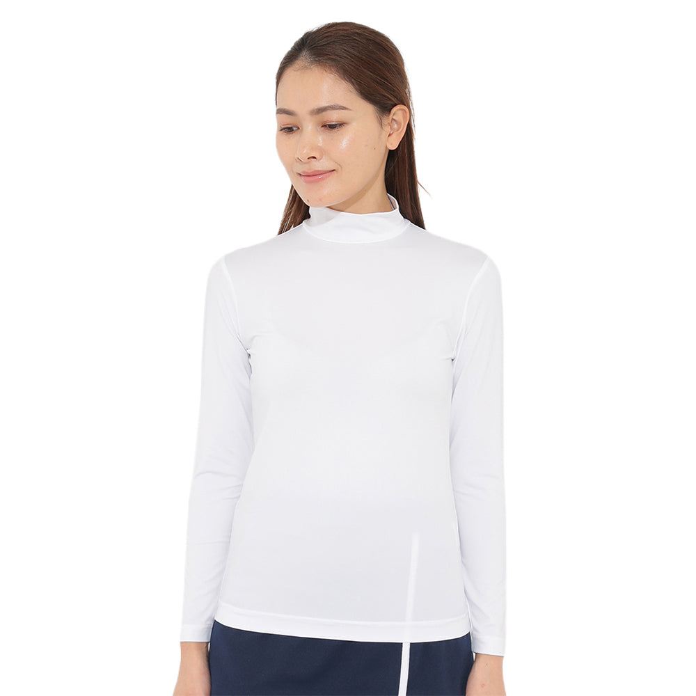 女士 小高領內搭上衣