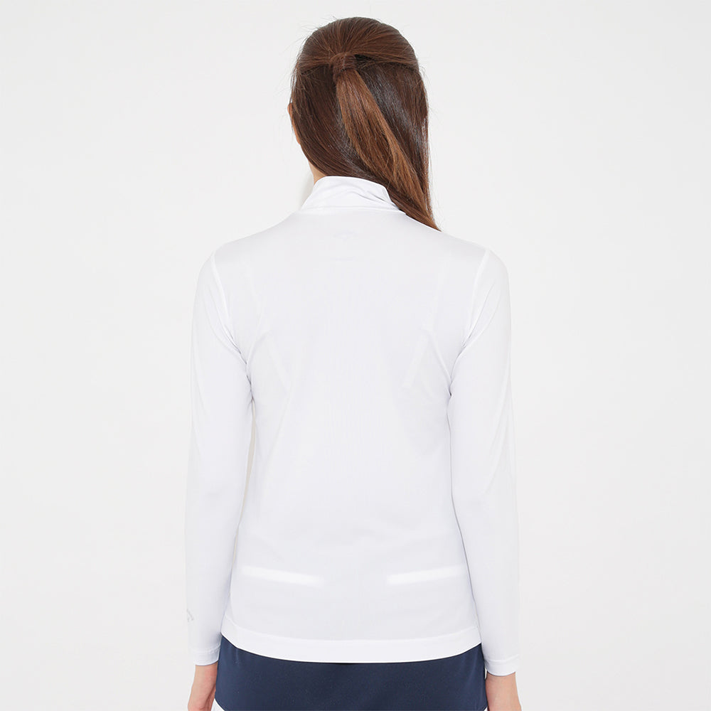 女士 小高領內搭上衣