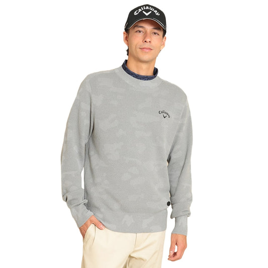 男士 圓領針織長袖上衣