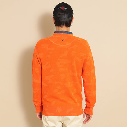 男士 圓領針織長袖上衣