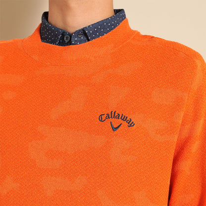 男士 圓領針織長袖上衣