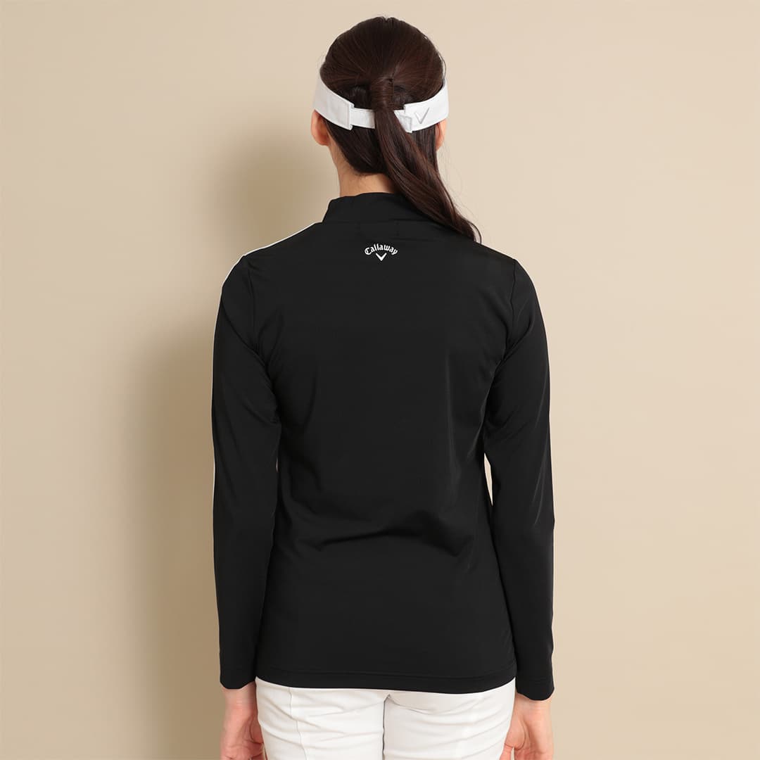 女士 長袖小高領上衣