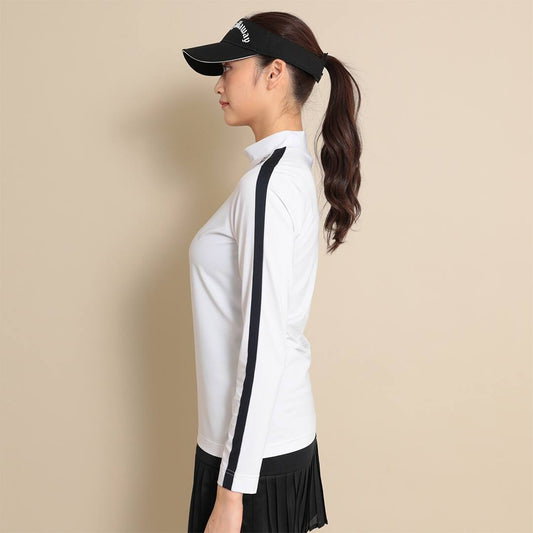 女士 長袖小高領上衣