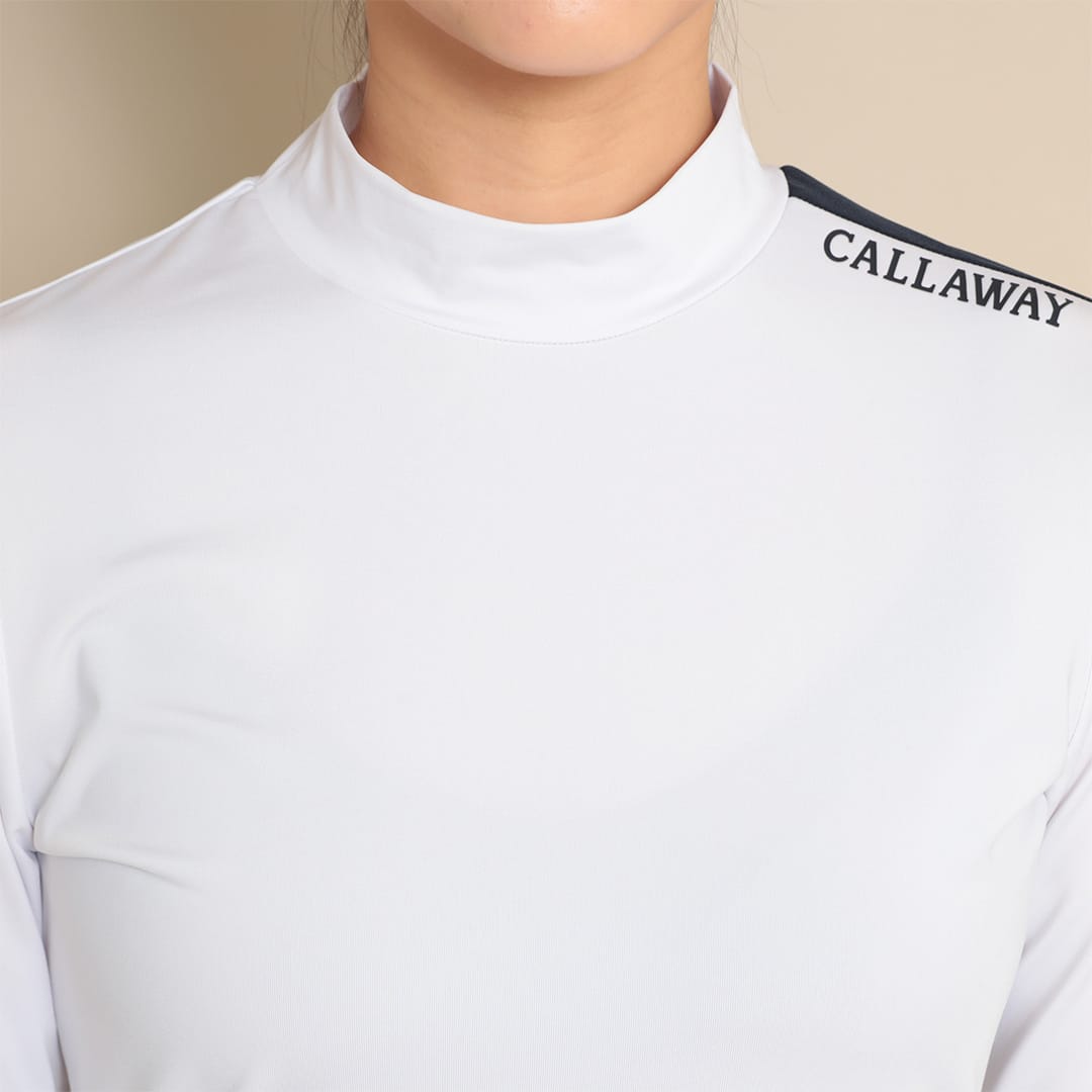 女士 長袖小高領上衣