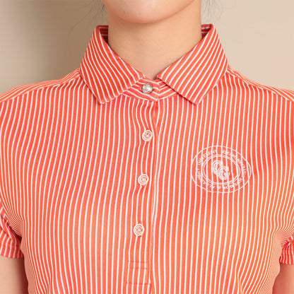 女士 條紋短袖上衣