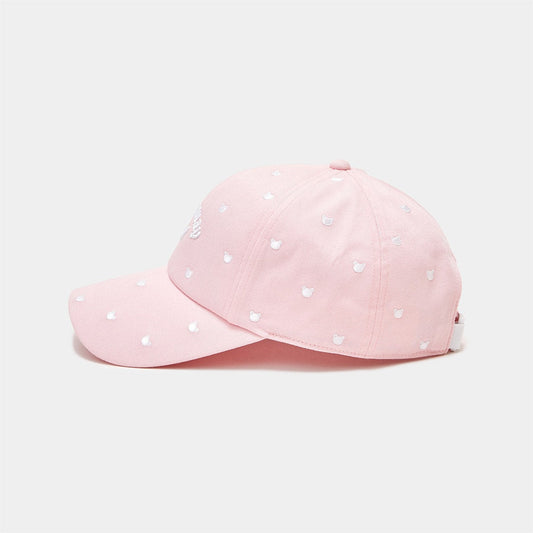 女士 經典刺繡小熊帽