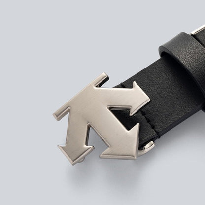 DESCENTE聯名Xander系列 LOGO ICON BUCKLE BELT (ADJUSTABLE LENGTH) 女士 可調式Logo扣頭腰帶