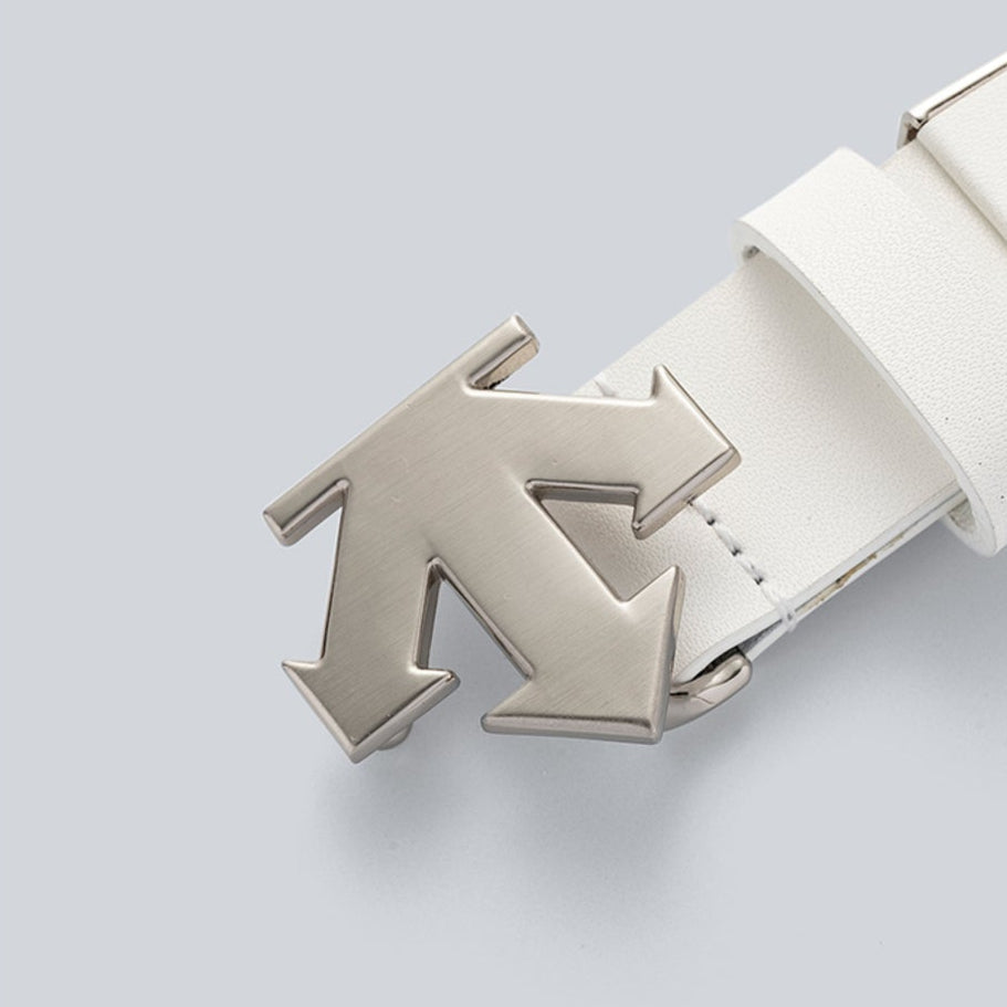 DESCENTE聯名Xander系列 LOGO ICON BUCKLE BELT (ADJUSTABLE LENGTH) 女士 可調式Logo扣頭腰帶