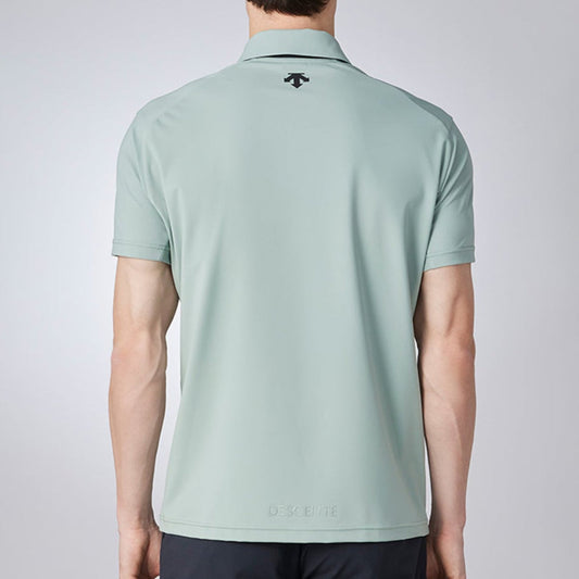 DESCENTE聯名Xander系列 HALF-ZIP SHORT-SLEEVED SHIRT 男士 高爾夫球上衣