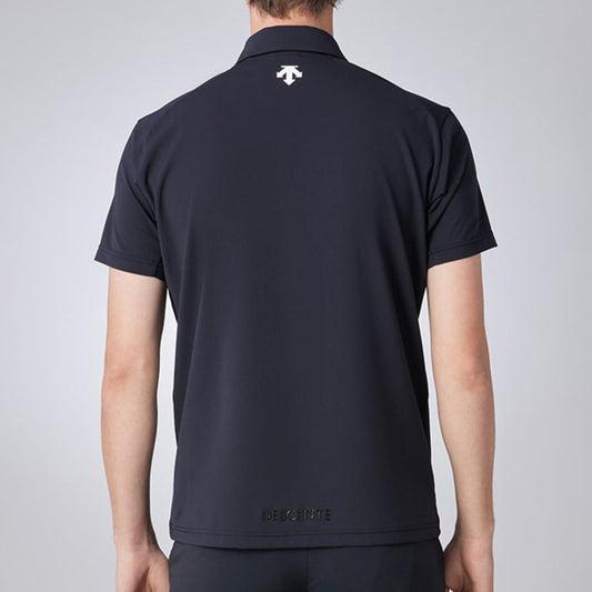 DESCENTE聯名Xander系列 HALF-ZIP SHORT-SLEEVED SHIRT 男士 高爾夫球上衣