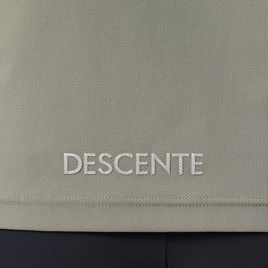 DESCENTE聯名Xander系列 SENSITIVER FABRICS BY EUROJERSEY SHORT-SLEEVED SHIRT 男士 高爾夫球上衣