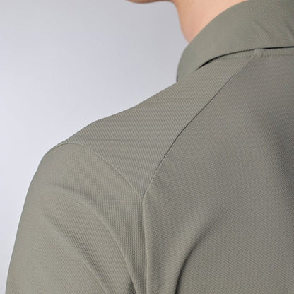 DESCENTE聯名Xander系列 SENSITIVER FABRICS BY EUROJERSEY SHORT-SLEEVED SHIRT 男士 高爾夫球上衣