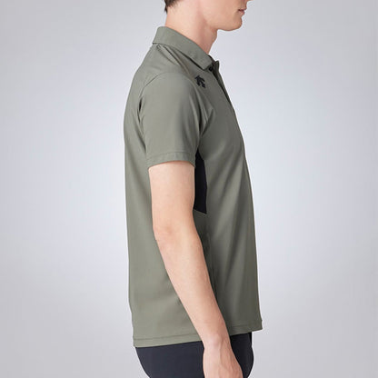 DESCENTE聯名Xander系列 SENSITIVER FABRICS BY EUROJERSEY SHORT-SLEEVED SHIRT 男士 高爾夫球上衣