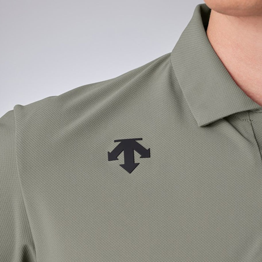 DESCENTE聯名Xander系列 SENSITIVER FABRICS BY EUROJERSEY SHORT-SLEEVED SHIRT 男士 高爾夫球上衣