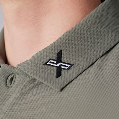 DESCENTE聯名Xander系列 SENSITIVER FABRICS BY EUROJERSEY SHORT-SLEEVED SHIRT 男士 高爾夫球上衣