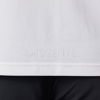 DESCENTE聯名Xander系列 TRICOT MESH SHORT-SLEEVED SHIRT 男士 高爾夫球上衣