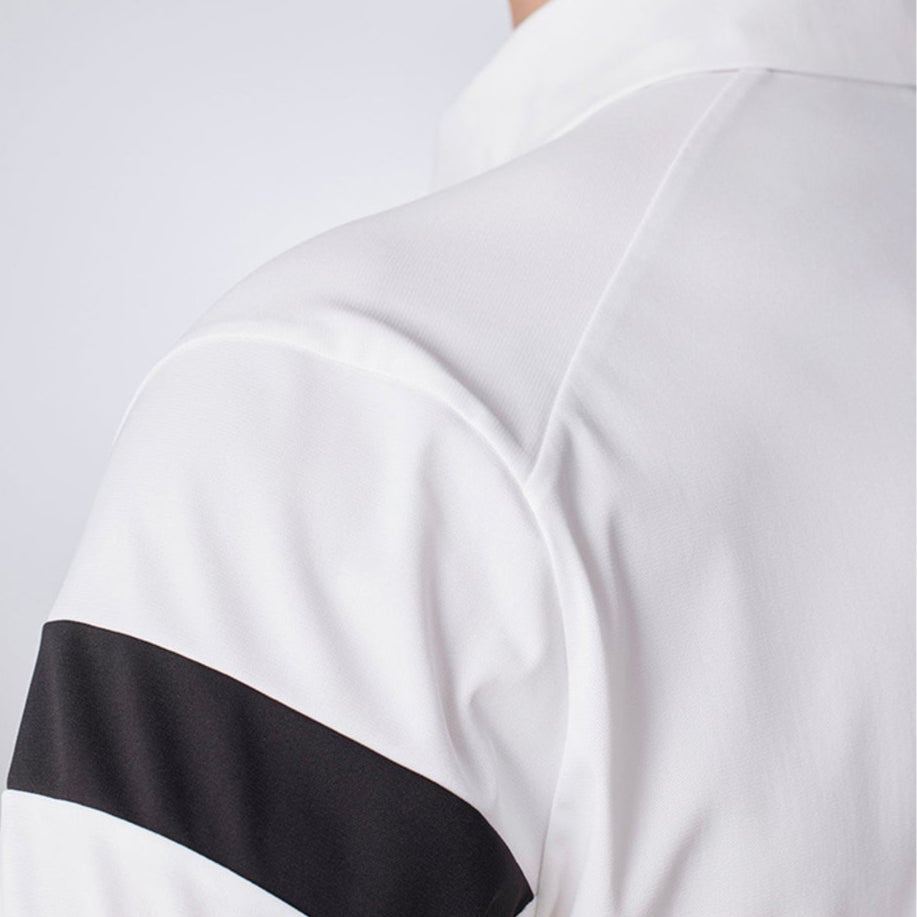 DESCENTE聯名Xander系列 TRICOT MESH SHORT-SLEEVED SHIRT 男士 高爾夫球上衣