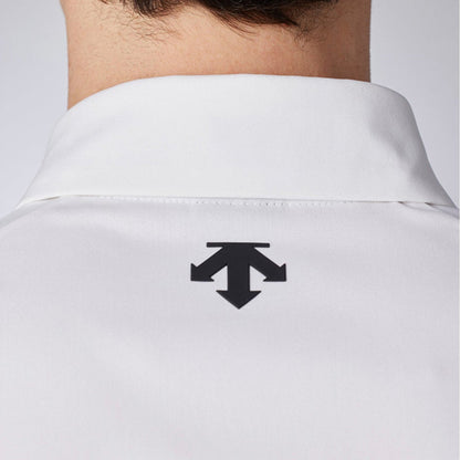 DESCENTE聯名Xander系列 TRICOT MESH SHORT-SLEEVED SHIRT 男士 高爾夫球上衣