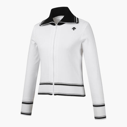 WINDPROOF ZIP-UP CARDIGAN 女士 高爾夫球外套