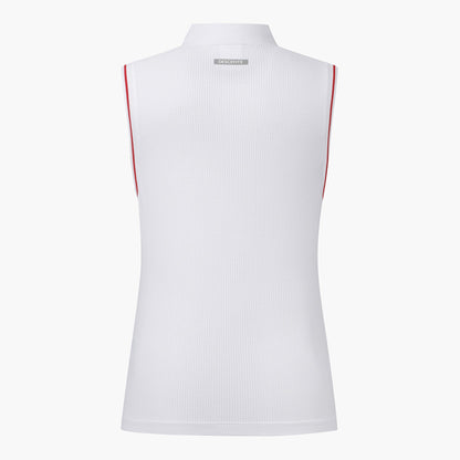 KNIT COLLARED SLEEVELESS 女士 針織衫