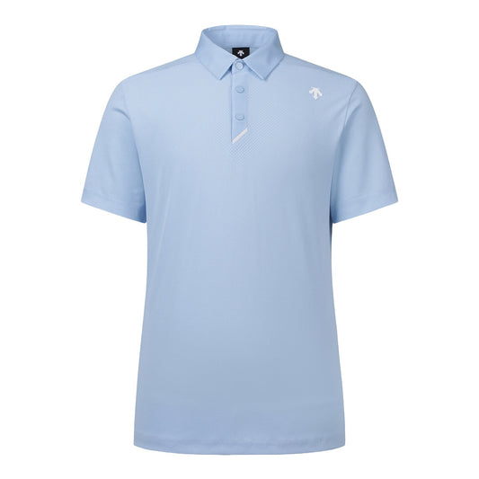 JACQUARD STRUCTURED SHORT-SLEEVED T-SHIRT 男士 高爾夫球上衣