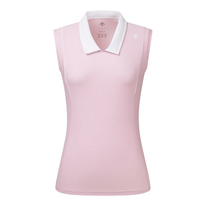 COLLARED SLEEVELESS 女士 高爾夫球上衣