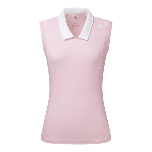 COLLARED SLEEVELESS 女士 高爾夫球上衣