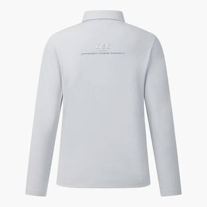 SHOULDER LINE POINT LONG-SLEEVE T-SHIRT 男士 高爾夫POLO衫