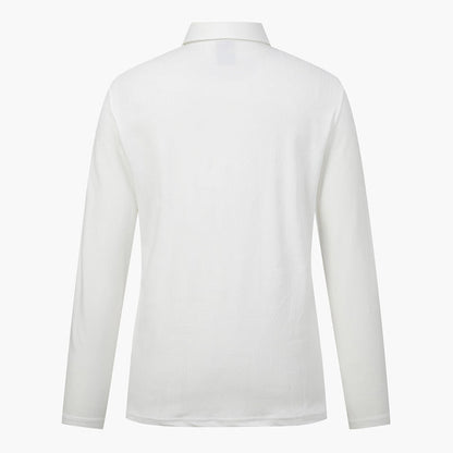 FRONT JACQUARD LONG-SLEEVE T-SHIRT 男士 高爾夫球上衣