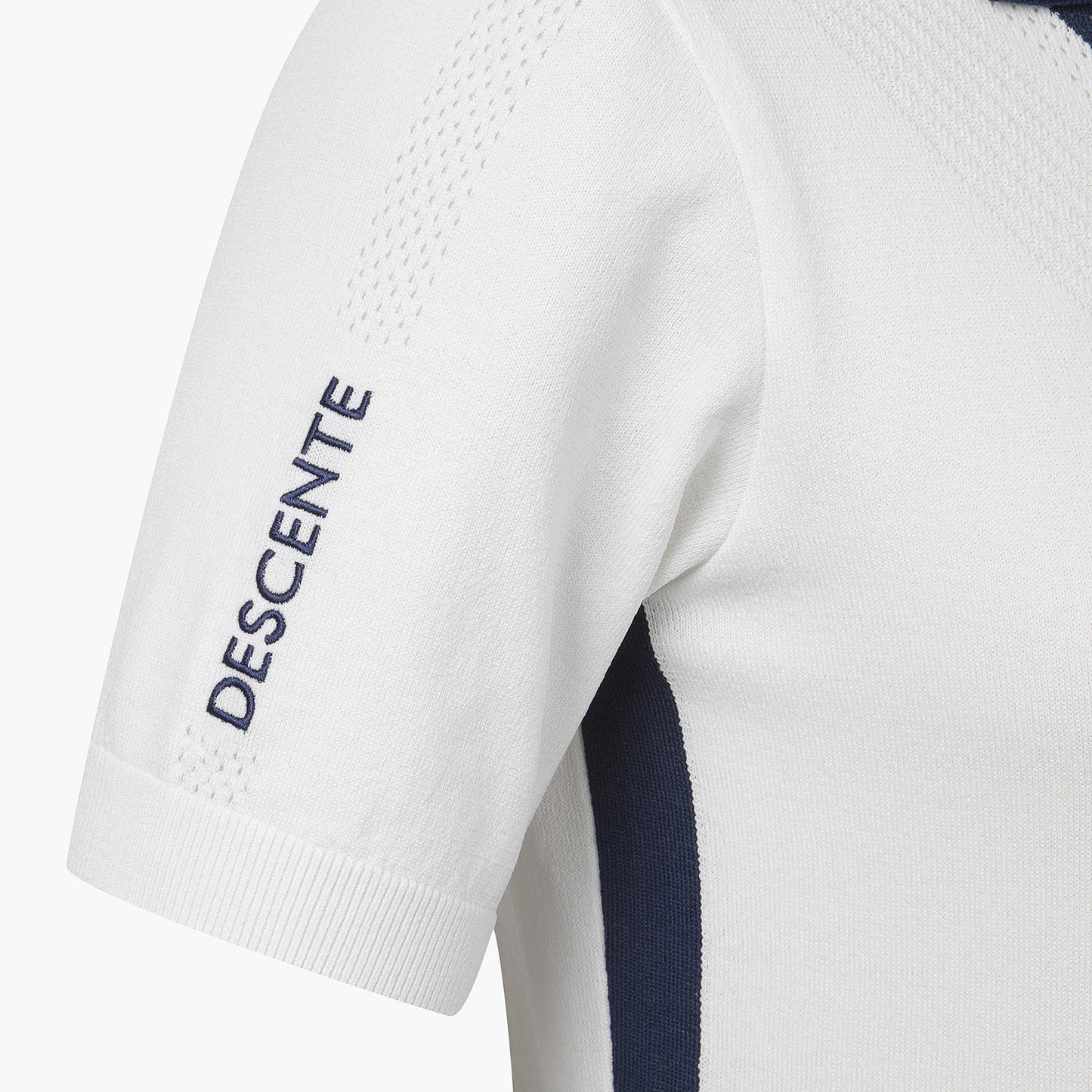 KNIT COLLARED SHORT-SLEEVE SWEATER 女士 高爾夫球POLO衫