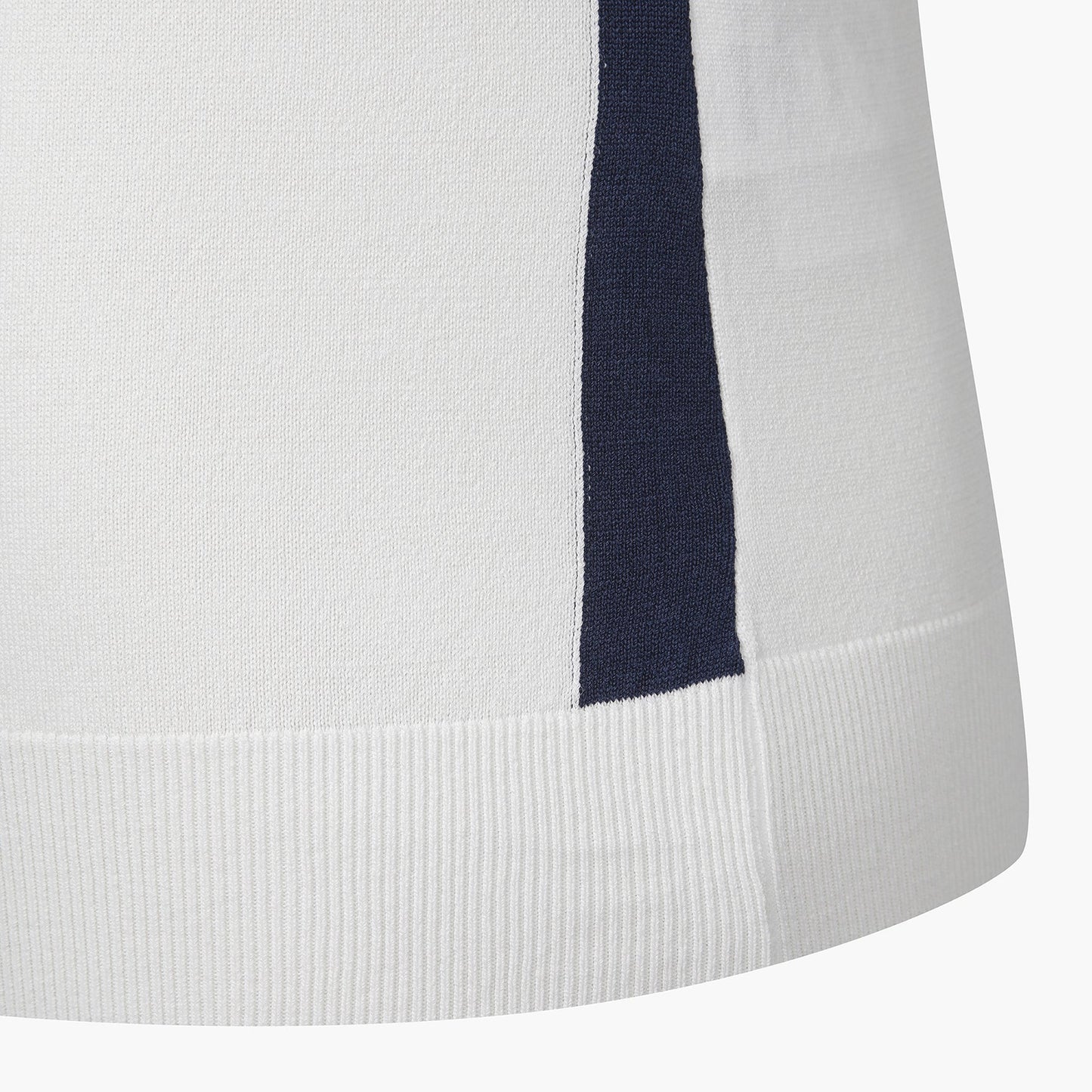 KNIT COLLARED SHORT-SLEEVE SWEATER 女士 高爾夫球POLO衫