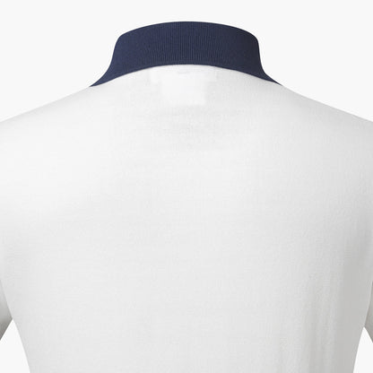 KNIT COLLARED SHORT-SLEEVE SWEATER 女士 高爾夫球POLO衫