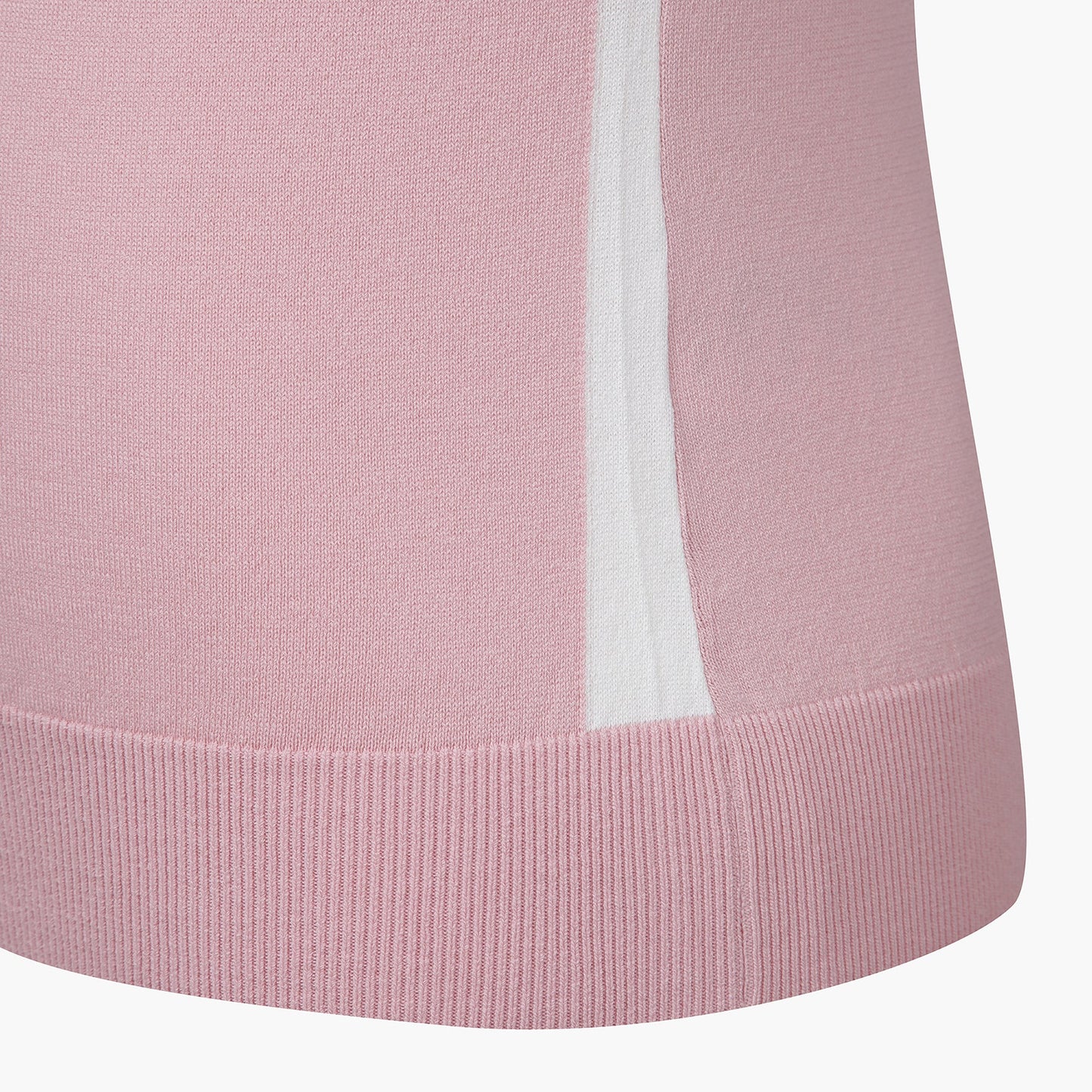 KNIT COLLARED SHORT-SLEEVE SWEATER 女士 高爾夫球POLO衫