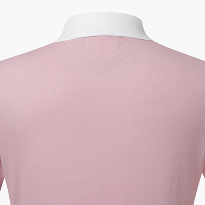 KNIT COLLARED SHORT-SLEEVE SWEATER 女士 高爾夫球POLO衫