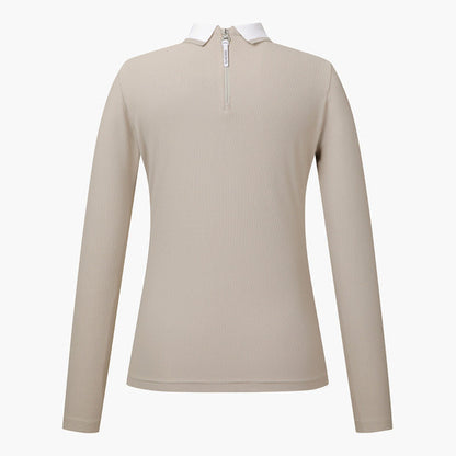 BASIC COLLARED LONG-SLEEVE T-SHIRT 女士 高爾夫球上衣