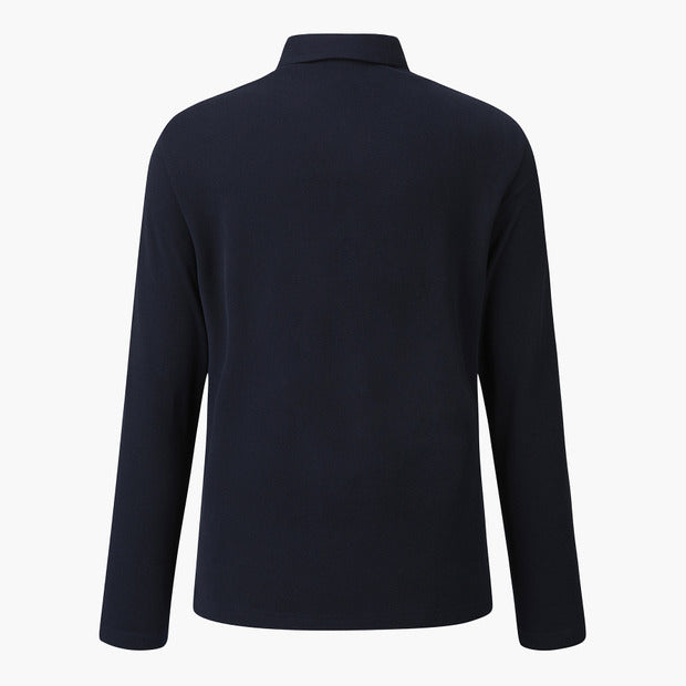 MELANGE FLEECED LONG-SLEEVE T-SHIRT 男士 高爾夫POLO衫