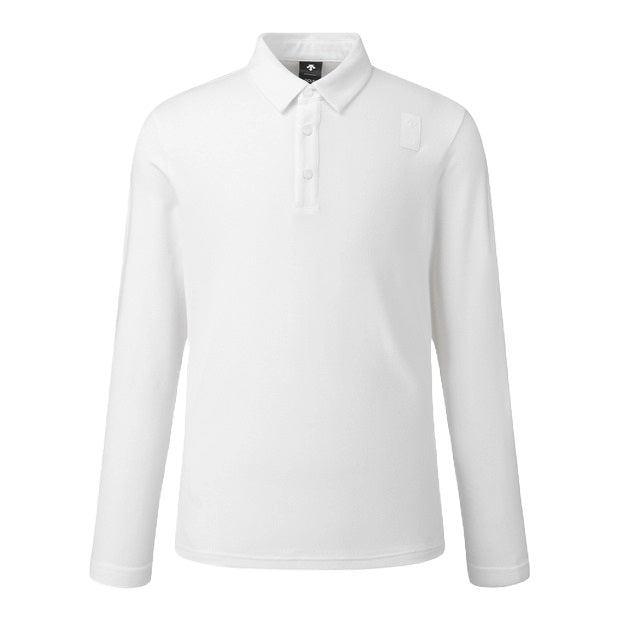 MELANGE FLEECED LONG-SLEEVE T-SHIRT 男士 高爾夫POLO衫